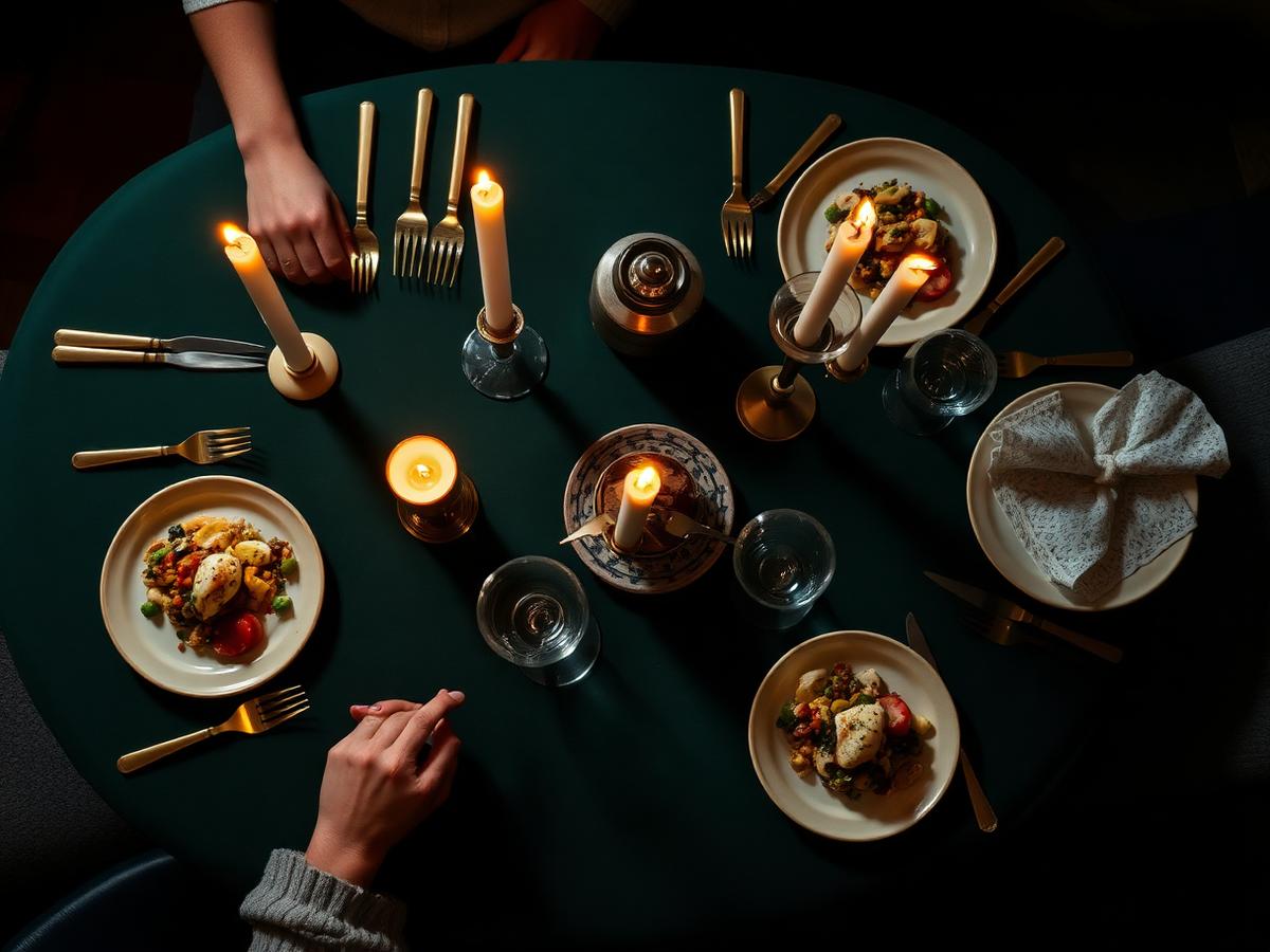 Candlelit City Dinner — Cleopatra and Frankenstein